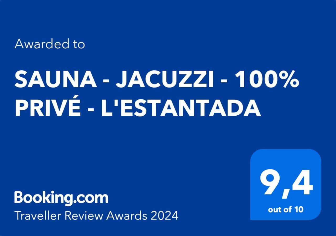 Sauna - Jacuzzi - 100% Prive - L'Estantada Linxe Bagian luar foto
